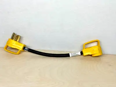 $25. Camco PowerGrip - Dogbone 18" 50AM/30AF 125V/3750W Converts Electrical Connection Type: Designe...