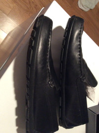 Men’s Geox  Black Leather Shoe size 7