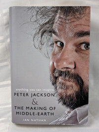PETER JACKSON AND THE MAKING OF MIDDLE EARTH HARDCOVER BOOK LOTR