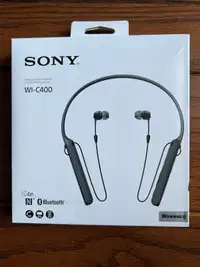 Sony WI-C400 bluetooth headphones