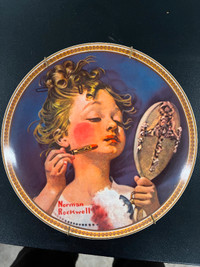 Vintage "Making Believe At The Mirror" Collectors Plate For Sale