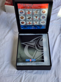 2001 Commemorative Set - NHL All-Stars - 6 Medallions & Stamps