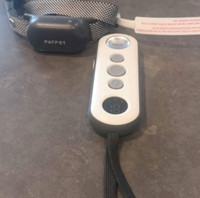 Dog barking control collar with remote