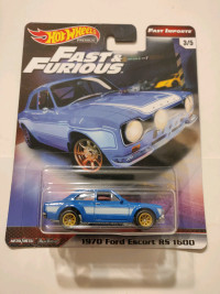 New Hot Wheels Fast & Furious Fast Imports 1970 Ford Escort RS 