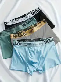 4-Pack Men's Boxer Briefs (New) Selling because I bought extra