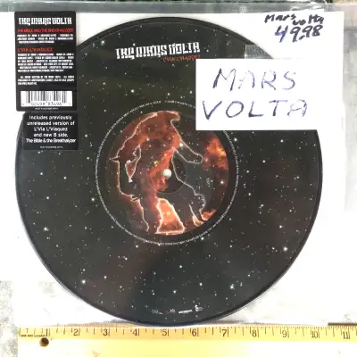 Mars Volta 10 inch PICTURE DISC 2005 Vinyl EU Import Record, View more