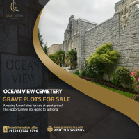 Ocean view - Funeral grave plots for sale!