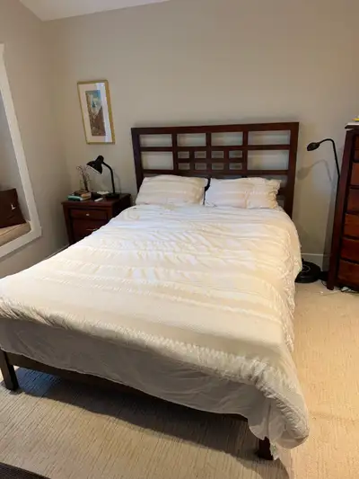 Queen Bed Frame, Solid Wood, View more