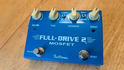 Fulltone Full Drive 2 (Mosfet) guitar effects pedal, View more