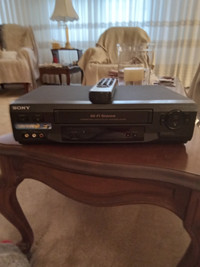 Video VHS Sony avec telecommande