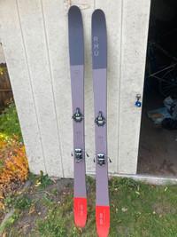 RMU Backcountry Ski Setup c/w Marker Alpinist 12 bindings