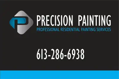 PRECISION PAINTING 613-286-6938, View more