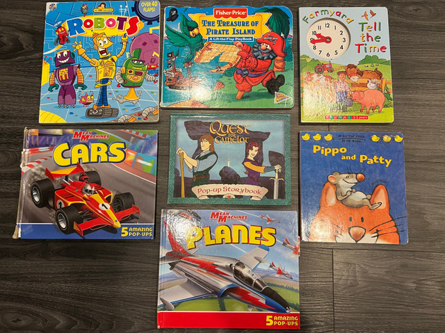Lift The Flap &amp; Pop Up Books Lot in Children & Young Adult in Edmonton