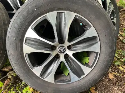 The rims are in excellent condition but tires are no good $600 obo