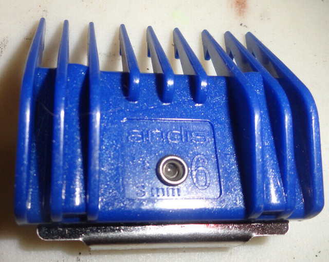 Andis Clipper Comb Guide No 6 Size 3 mm Blue in Accessories in Kawartha Lakes