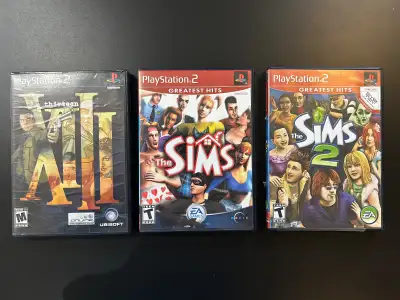 Jeux PlayStation2 (The Sims et Thirteen), View more