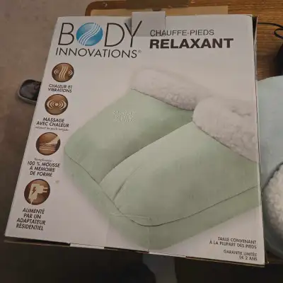 Massage and foot warmer combined, View more