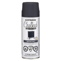 Rust-Oleum Aerosol Chalked Paint - 340 g - Ultra Matte Charcoal