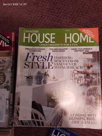 CANADIAN HOUSE and HOME MAGAZINES