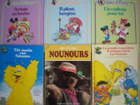 Nounours, collection: lecture: Disney, Sésame, etc...