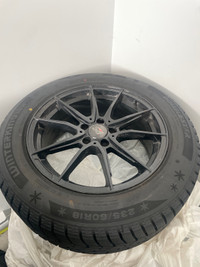 Winter tires with rims on for sale 