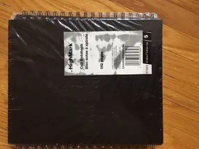 NEW 5 coil spiral notebooks + 5 memo  books all for $20 total, View more