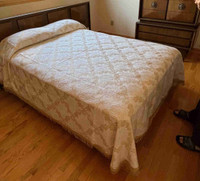 Double bed bedspread