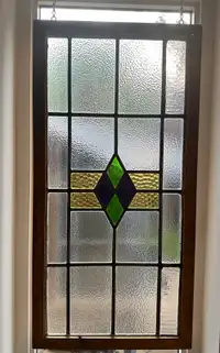 Stain Glass Window Accent Panel