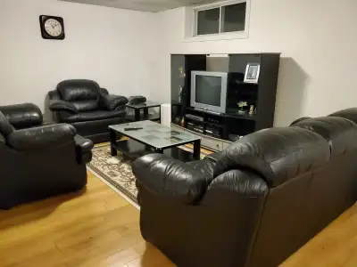 À louer une grande chambre et salon au sous-sol d'une maison située au 42, rue du Hibou à Aylmer. -...