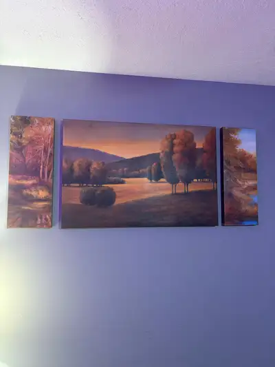 3 piece wall decor, View more