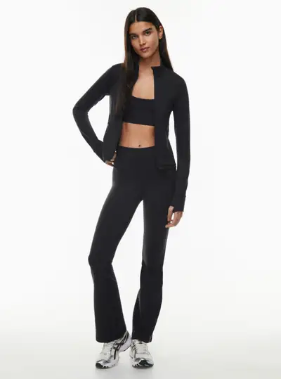 TnaLIFE™ Atmosphere Flare Hi-Rise Legging Short, View more