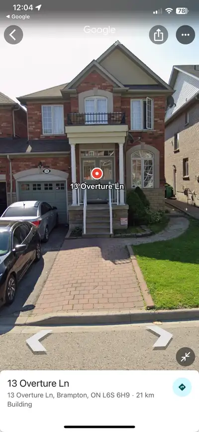 Brampton House For Rent