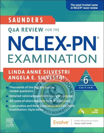 Saunders Q and a Review for the NCLEX-PN® Exam 6e 9780323795340, View more