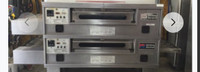 Middleby Marshall double stack gas oven 