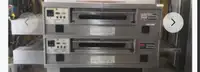 Middleby Marshall double stack gas oven PS555