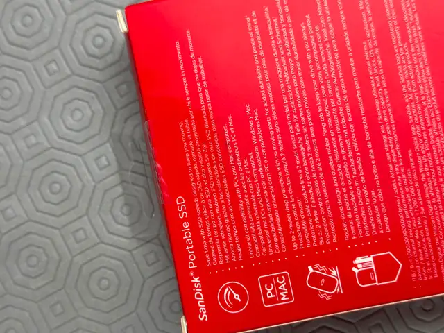 SanDisk 1TB Portable SSD USB 3.2 - New Sealed604123326108160006