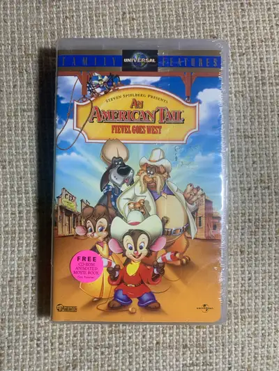 An American Tail - Fievel Goes West (VHS / CD Rom), View more