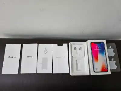 Empty Apple Box for iPhone X (Space Gray, 256GB) — NO PHONE, View more