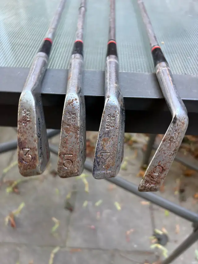 VINTAGE WILSON JULIUS BOROS GOLF IRONS 3-5-7-9 in Golf in City of Toronto - Image 2