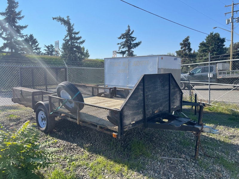 Flat Deck Utility Trailer Other Kamloops Kijiji