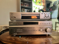 Sony Amplifier and VCR 