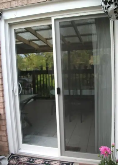 5 ft. (60-inch x 80-inch) White RH Sliding Vinyl Patio Door . Sc, View more