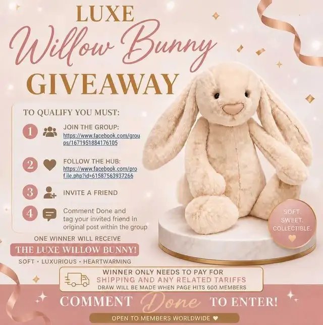 Facebook BST Group Giveaway