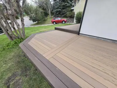 Carpenter available for deck, specializing in composite and wood decks.