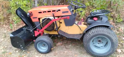 sears 16hp twin onan has snowblower will need chain soon but still woks $1500