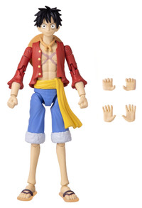IN STORE! Anime Heroes One Piece Monkey D Luffy 6.5" Figure