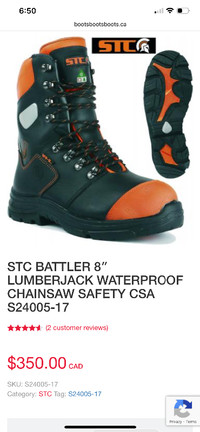 Brand new STC safety boots