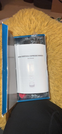 Mini portable espresso maker - new 