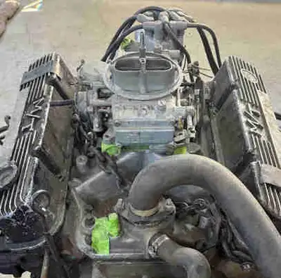 Mopar 360 engine with 727 transmission Mostly complete and ready to drop in after a clean-up and pai...