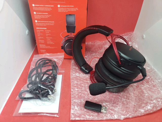 New MPOW Airport Gaming Headset 2.4G Wireless/Bluetooth! 7.0 in Headphones in City of Toronto - Image 2